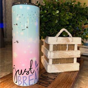 Just Breath Tumbler